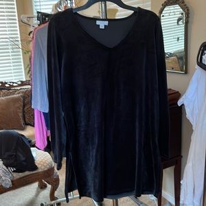 Pure Jill Black Tunic